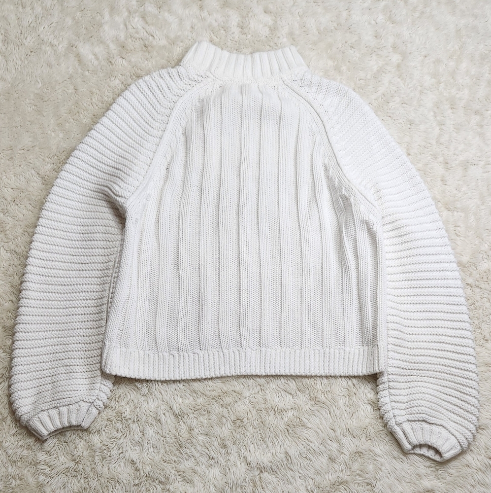 Free People White Turtleneck Sweater - Picture 8 of 13